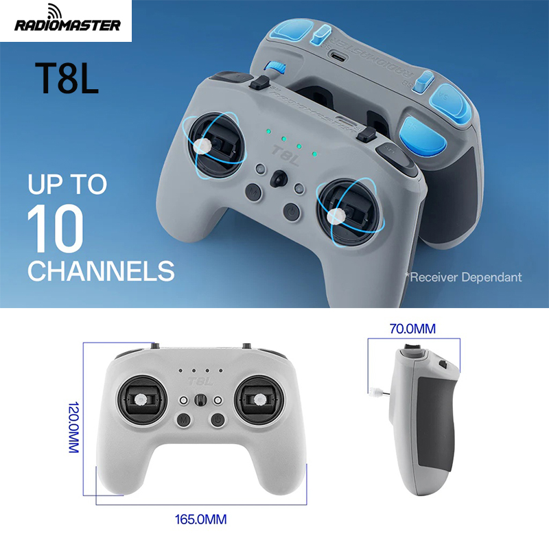 Radio Transmitter 2.4Ghz - RadioMaster T8L Radyo Kontrol Cihazı M2