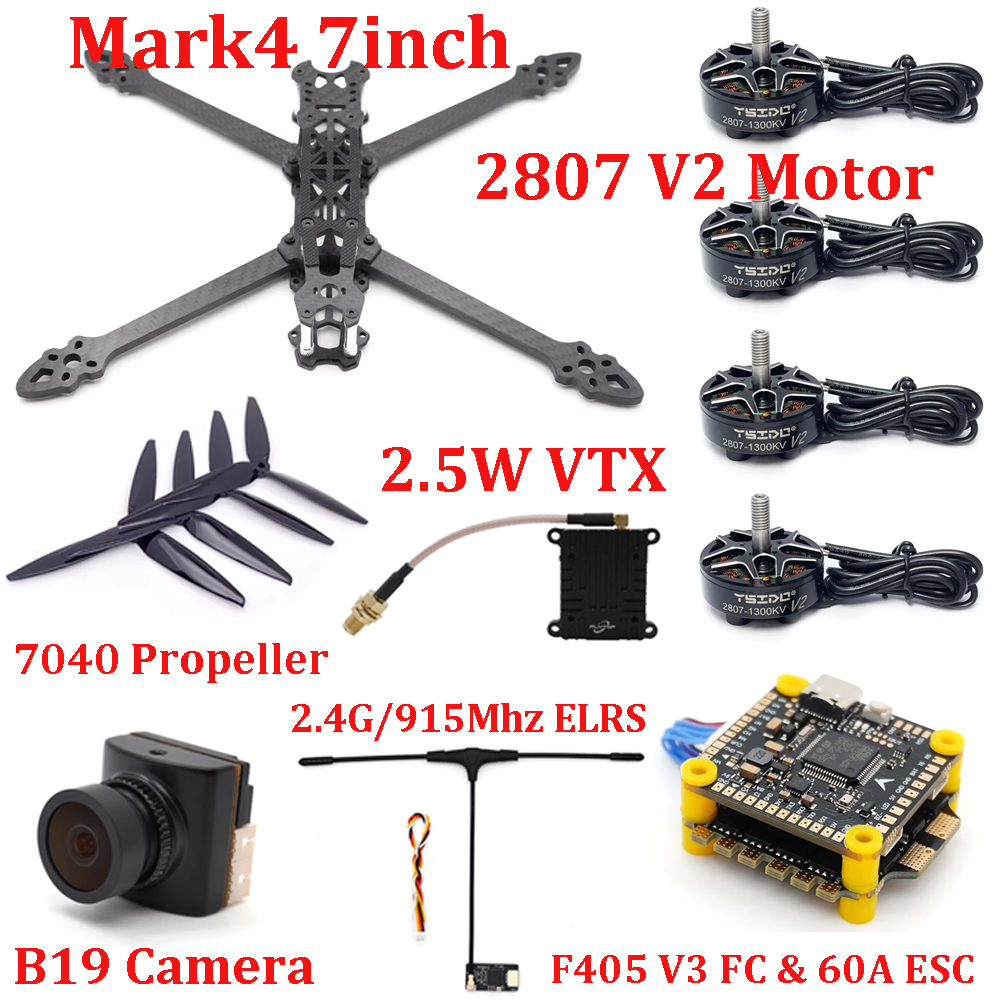 F405 Flight Controller - Mark4 7 inç Çerçeve Kiti F405