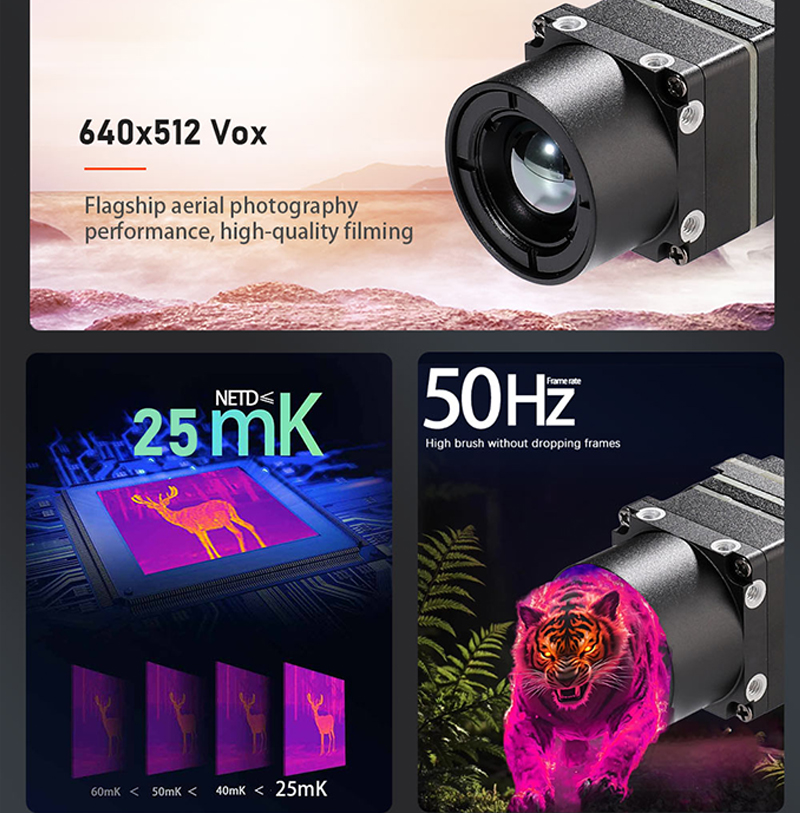 Analog Fpv Camera - Yeni Gelen 640x512 FPV Drone Termal