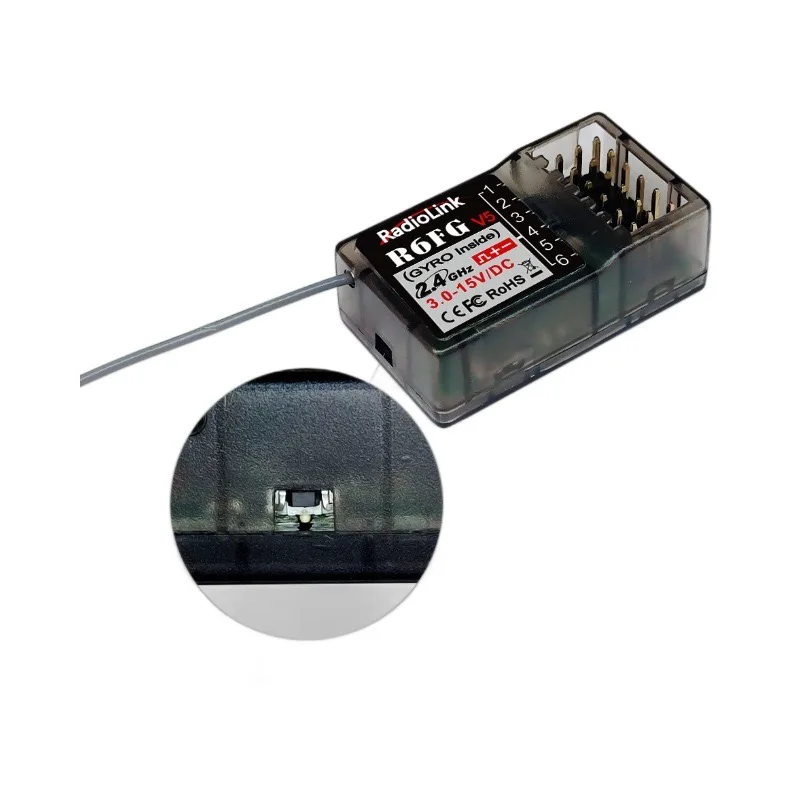 Radiolink R6FG V5 Alıcı 6 Kana - Radio Transmitter 2.4Ghz incelemesi ve fiyatı
