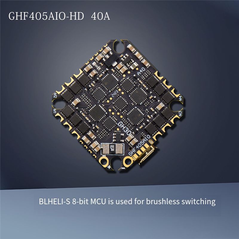 ABTI-GHF405AIO-HD 40A AIO Uçuş - F405 Flight Controller incelemesi ve fiyatı