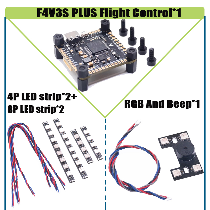 RCtoSky F4V3S PLUS F722 F745 H - F722 Flight Controller incelemesi ve fiyatı