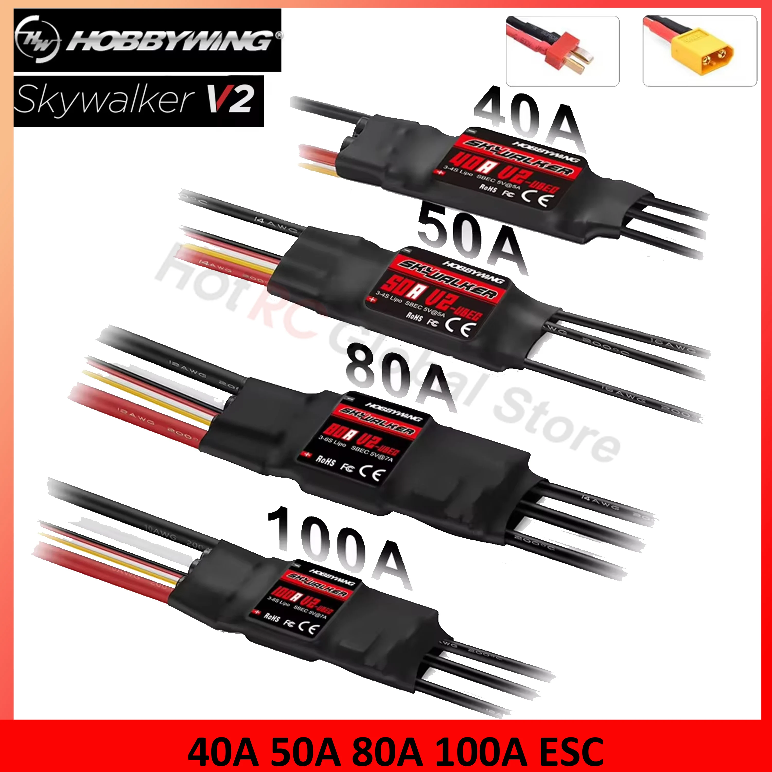 HOBBYWING Skywalker V2 serisi  - Brushed Drone Motor incelemesi ve fiyatı