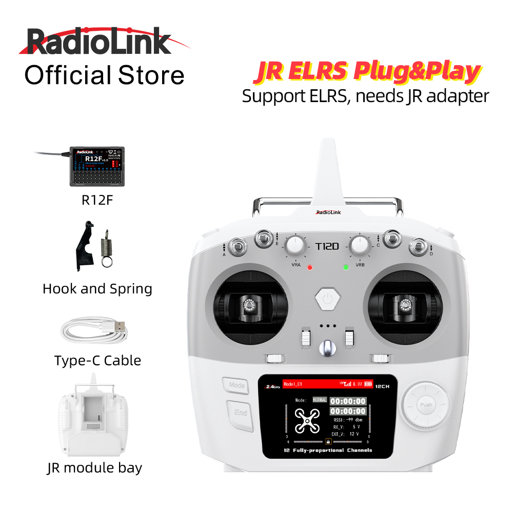 RadioLink T12D JR Modülü, 12 K - Radio Transmitter 2.4Ghz incelemesi ve fiyatı