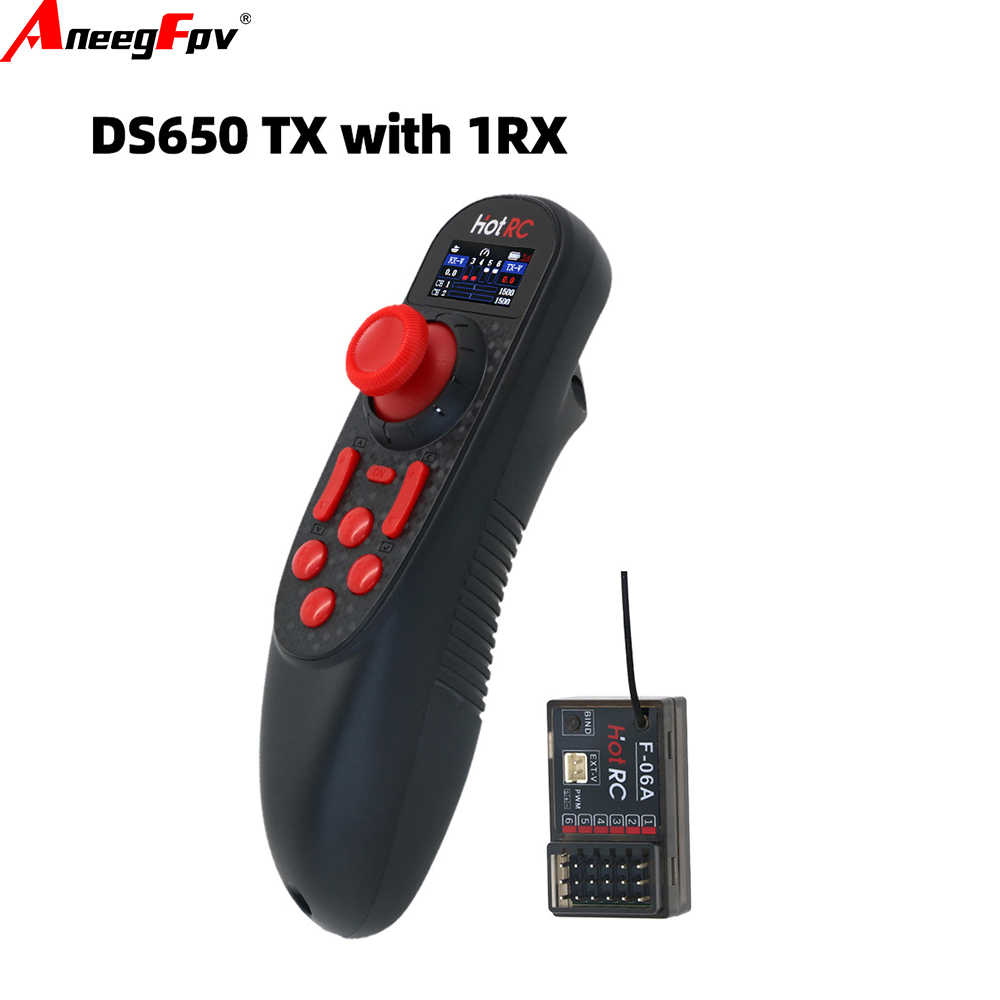 HOTRC Hot RC DS-650 DS 650 6 K - Radio Transmitter 2.4Ghz incelemesi ve fiyatı