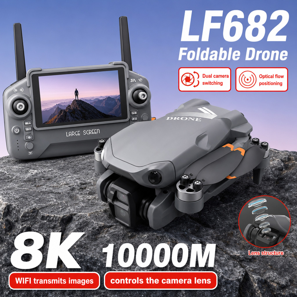 Hava Fotoğrafı LF682 Drone 8K  - Dji Mini Drone incelemesi ve fiyatı