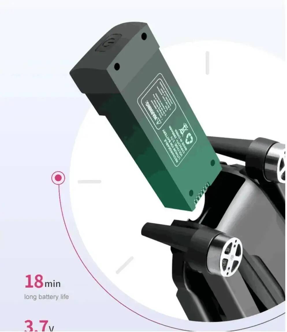 Z908 PRO Drone Pil 3.7v 2000ma - Brushed Drone Motor incelemesi ve fiyatı