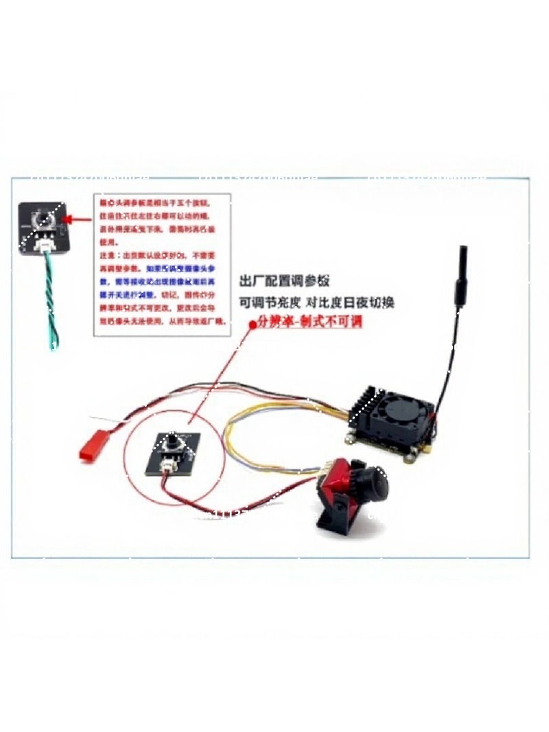 5.8G 2W Analog FPV Kamera Seti - Analog Fpv Camera incelemesi ve fiyatı