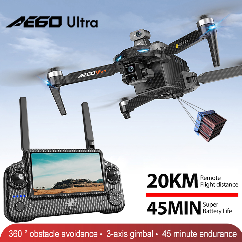 AE60 GPS Drone Profesyonel 8K  - Brushed Drone Motor incelemesi ve fiyatı