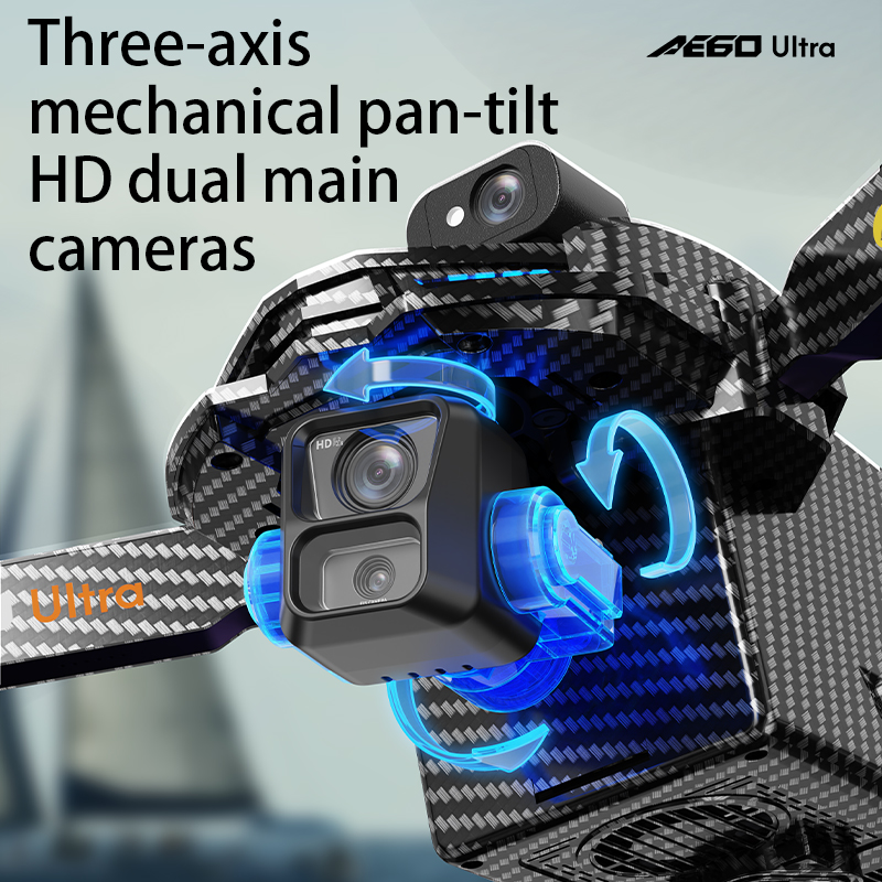 AE60 GPS Drone Profesyonel 8K  - Brushed Drone Motor incelemesi ve fiyatı
