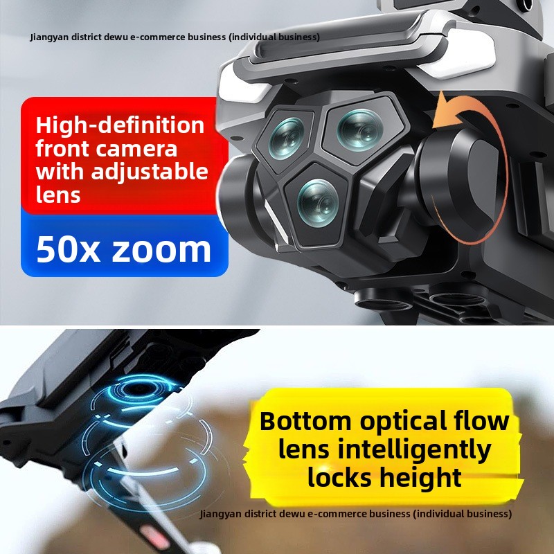 Katlanabilir M66 RC Drone, 4.5 - Brushed Drone Motor incelemesi ve fiyatı
