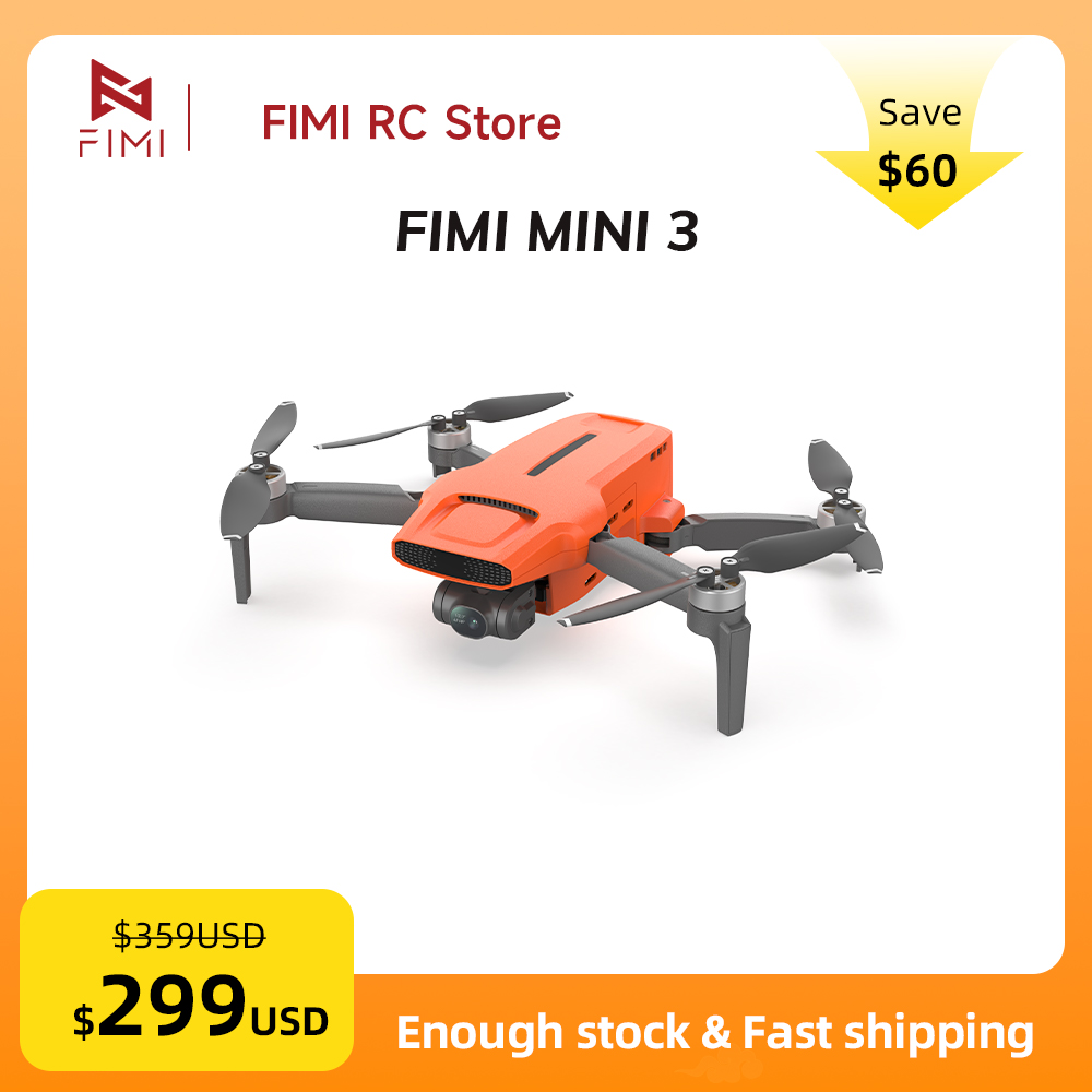 FIMI MINI 3 Kamera Drone 4K 60 - Drone Gimbal incelemesi ve fiyatı